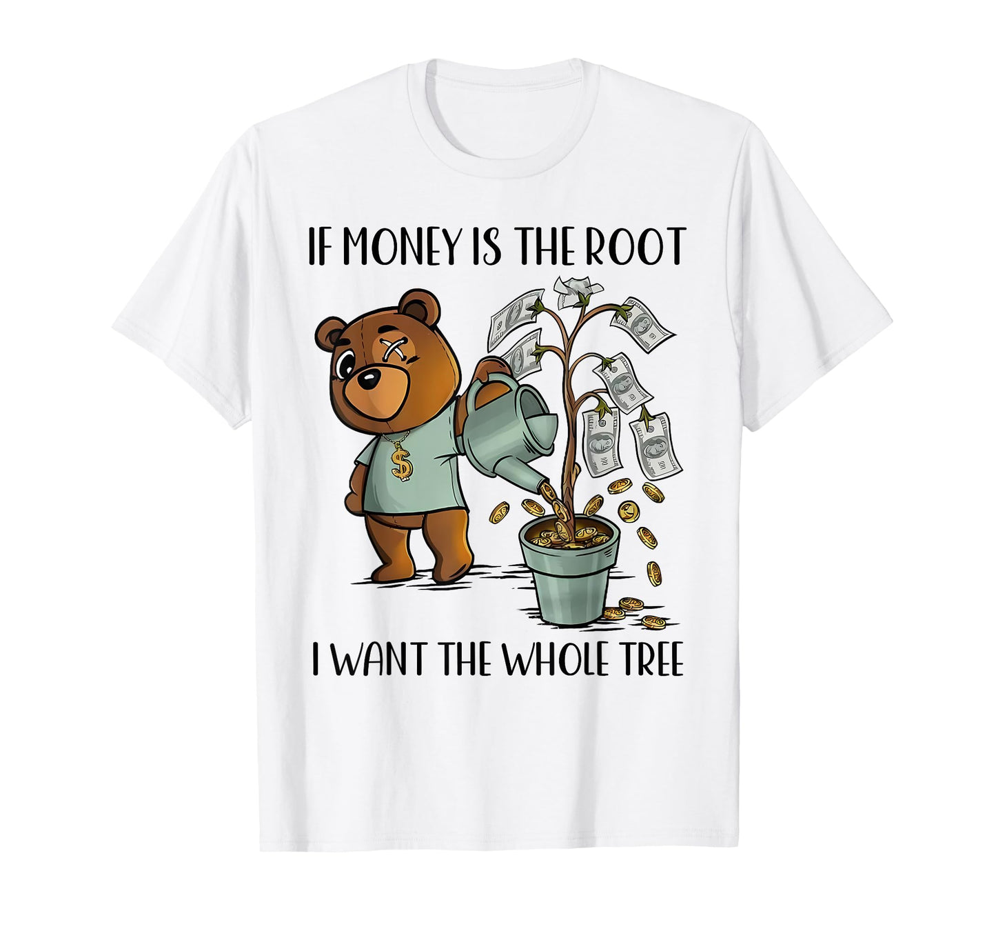 4 Seafoam Sail Money Tree Match T-Shirt