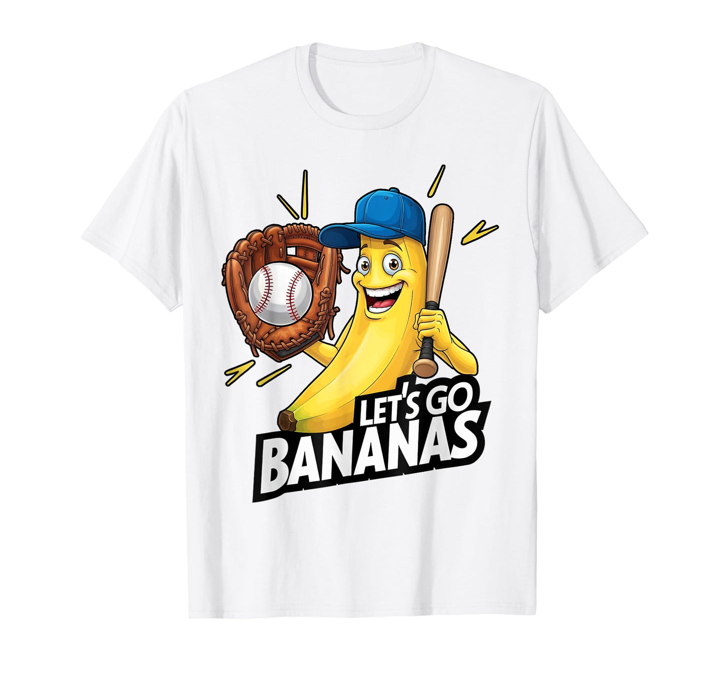 Funny Boys Banana T-Shirts Gifts Merch Shirt Lets Go Bananas T-Shirt