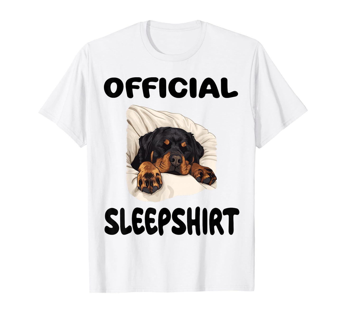 Rottweiler Rottie Dog Official Sleepshirt Pajamas Nightgown T-Shirt