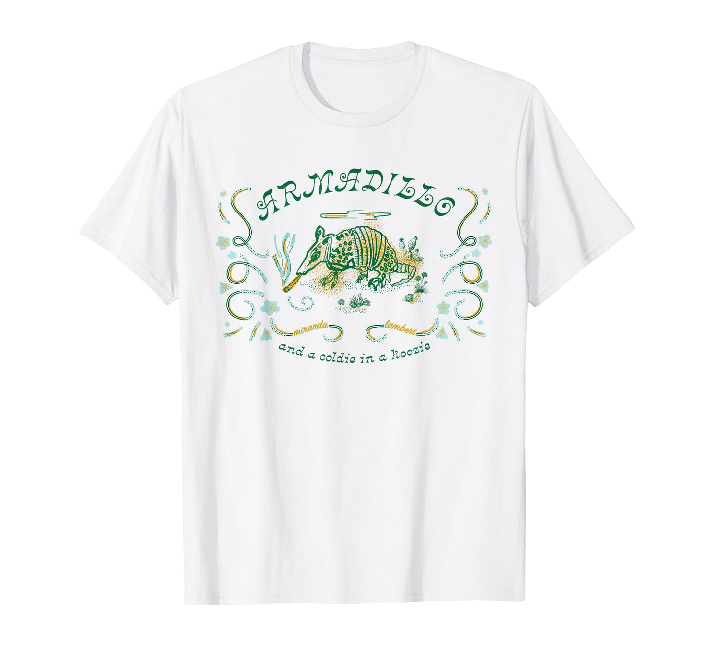 Miranda Lambert Armadillo Postcards from Texas T-Shirt