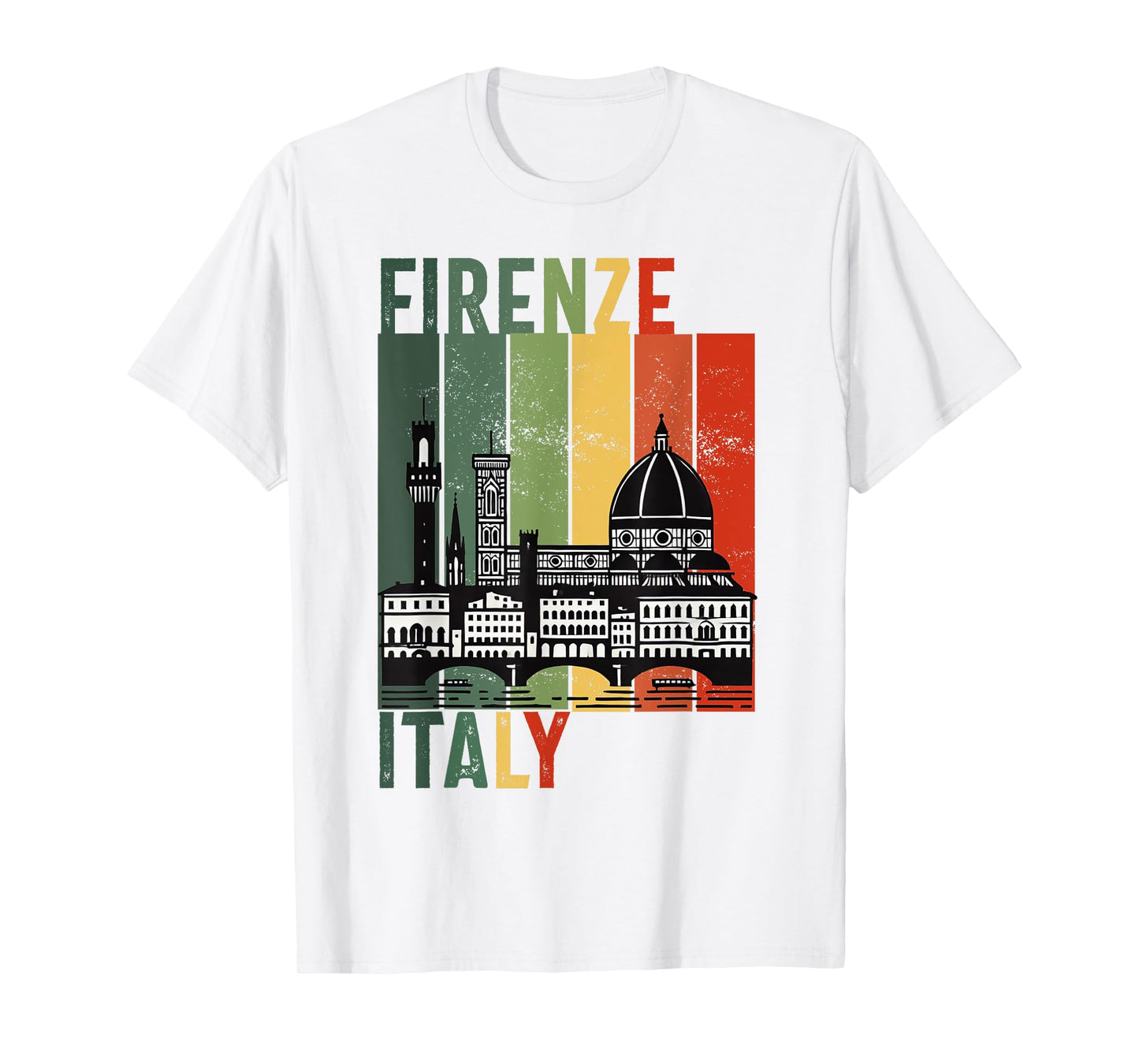 Souvenirs From Firenze Italy With Italian Vintage Florence T-Shirt