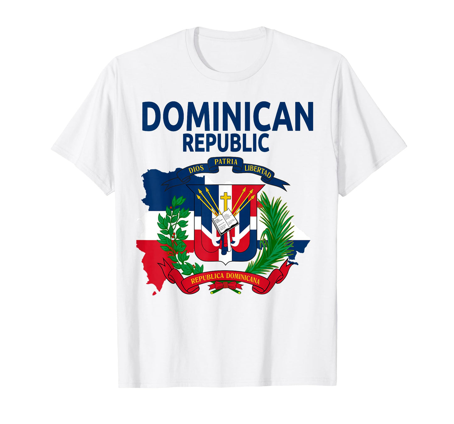 Coat of Arms Republica Dominicana & Dominican Flag Outfit T-Shirt