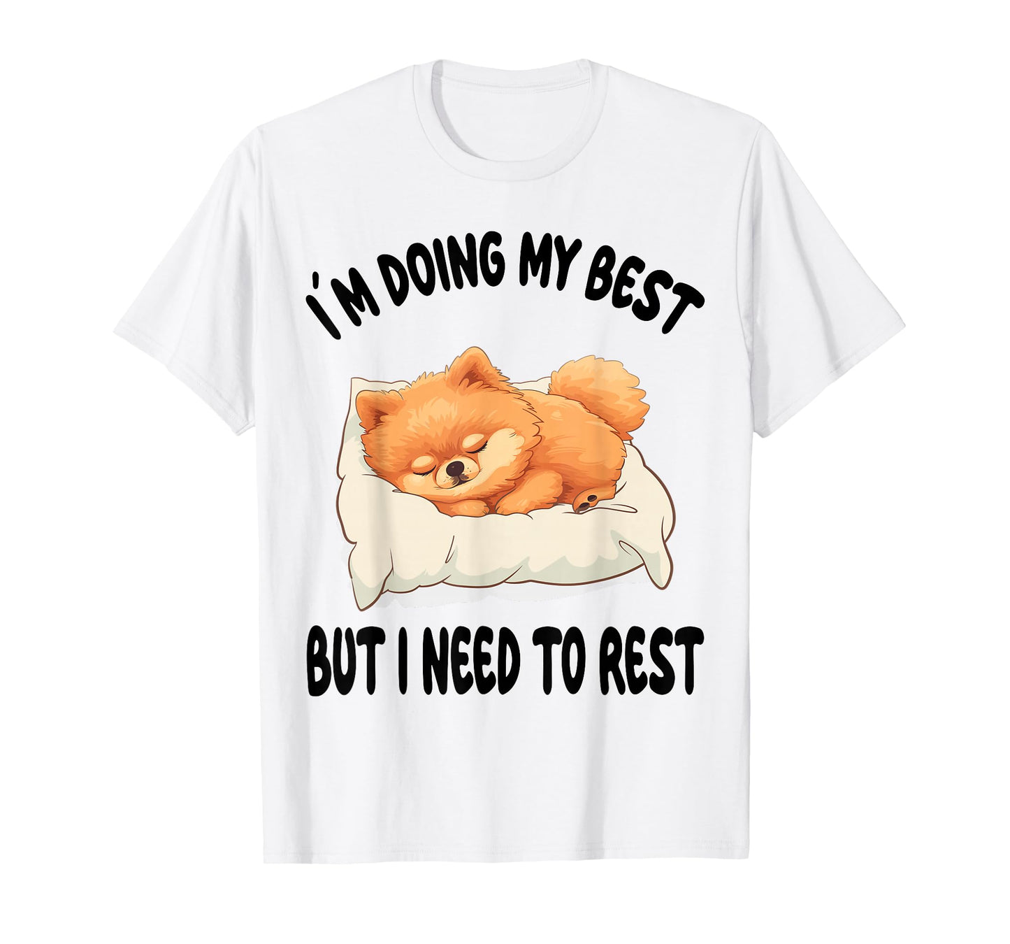 Pomeranian Official Sleepshirt Pajamas Nightgown T-Shirt