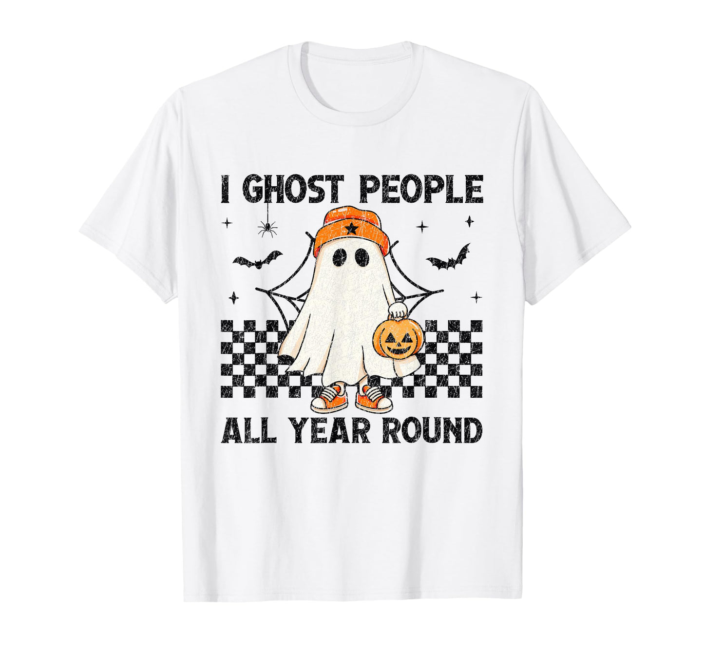 I Ghost People All Year Round Halloween T-Shirt