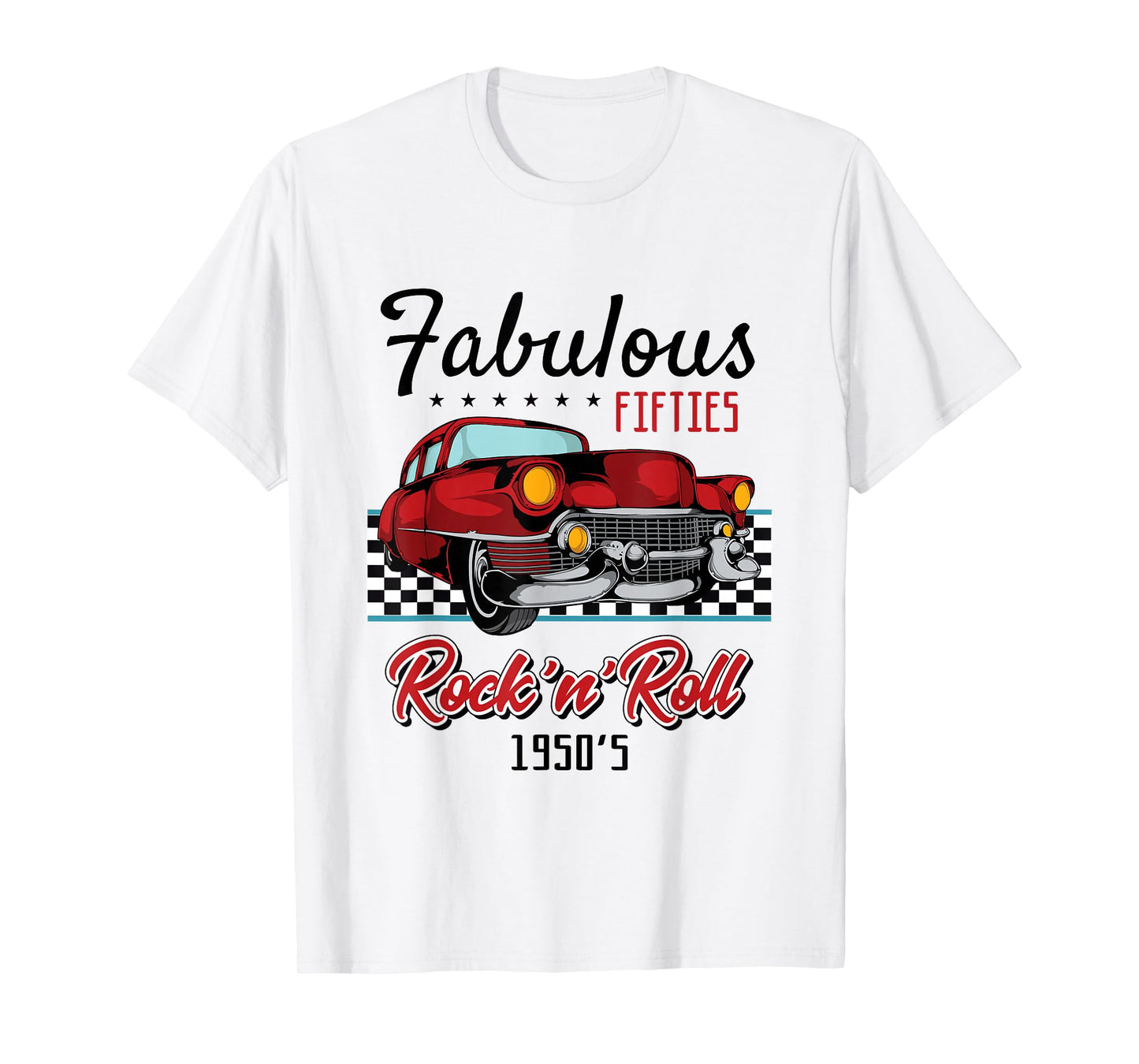 50s Rockabilly Vintage 1950s Clothing For Women Men Tshirt T-Shirt