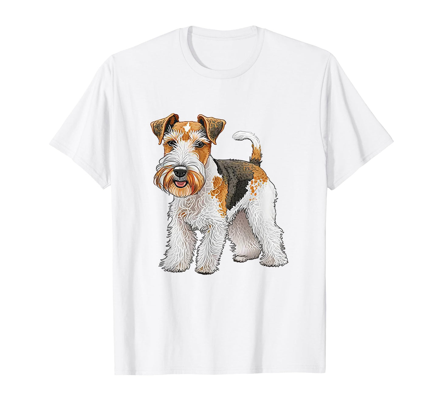 Cute Wire Fox Terrier Dog Lover T-Shirt