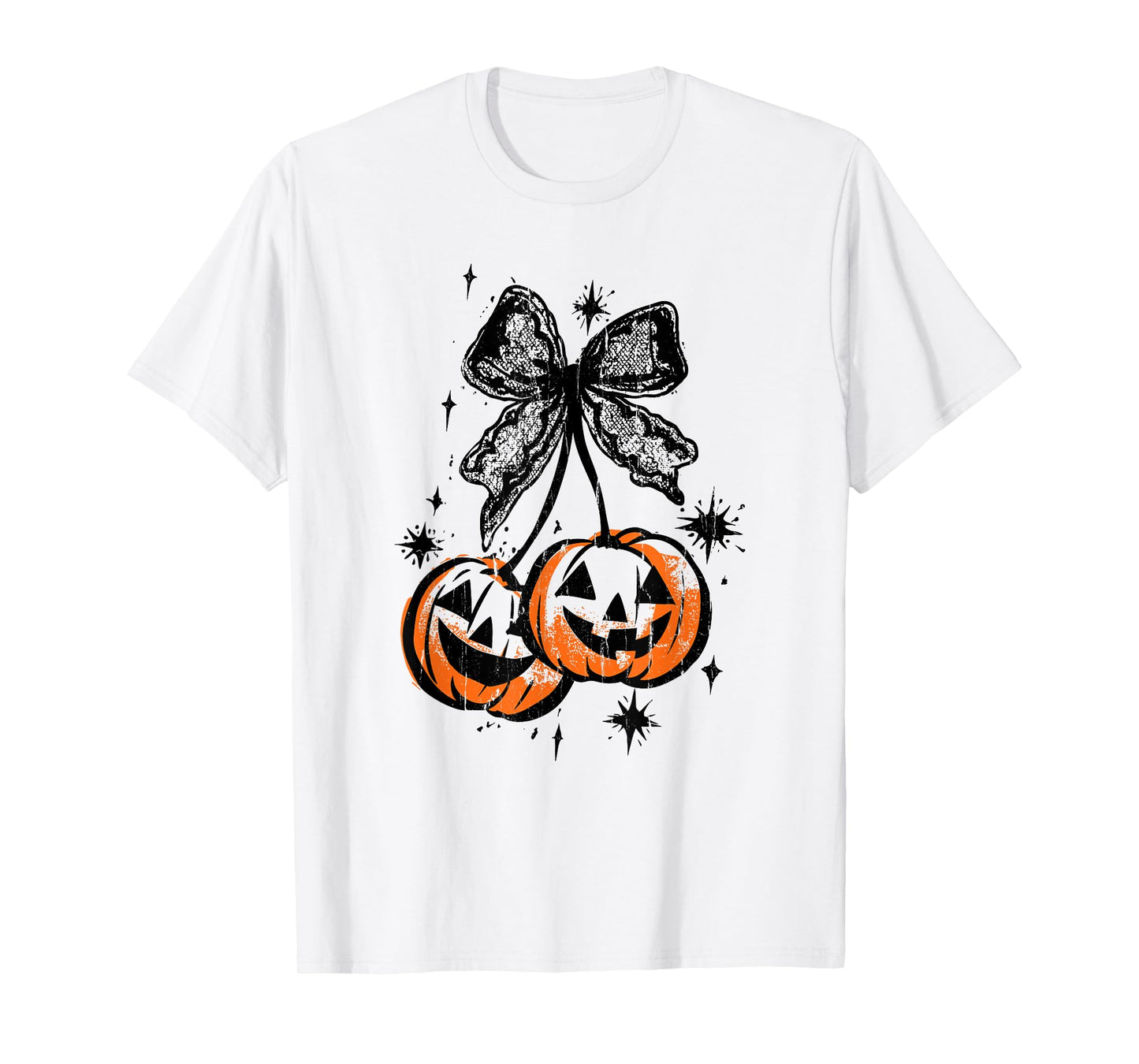 Cherries Pumpkin, Pumpkin Season, Cherries Pumpkin Halloween T-Shirt