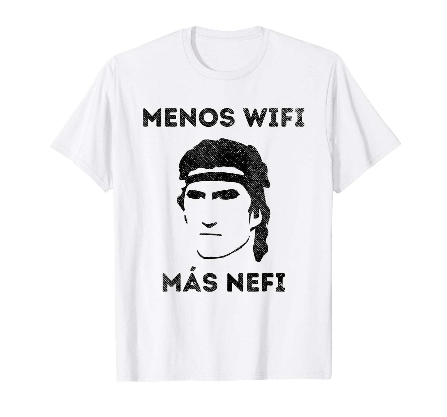 "Less Wifi More Nephi" LDS Funny Spanish Missionary Gift T-Shirt