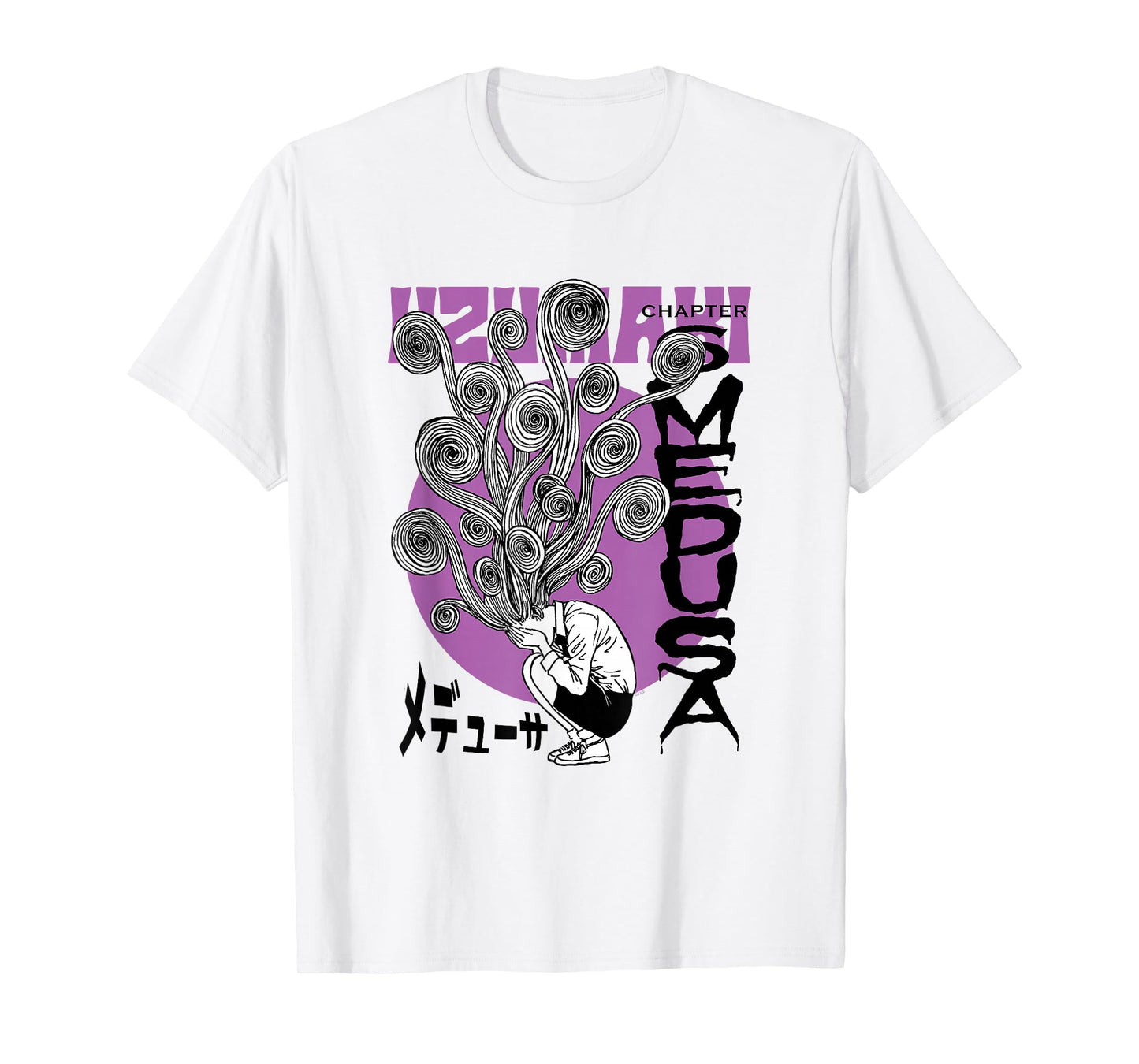 Uzumaki Spiral Hair T-Shirt