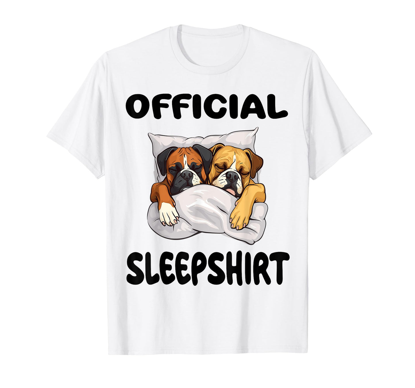 Boxer Dog Official Sleepshirt Pajamas Nightgown Men Women Kids T-Shirt