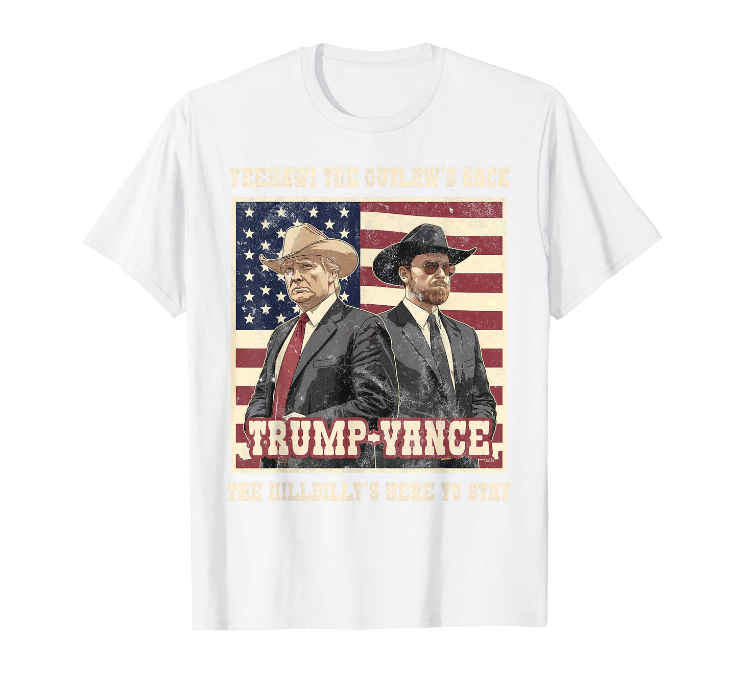 Daddy's Home 47 Greatest Inauguration In History Funny TRUMP VANCE 2024 OUTLAW HILLBILLY We WON Comeback Red Unisex-Adults Classic Fit Short Sleeve T-Shirt