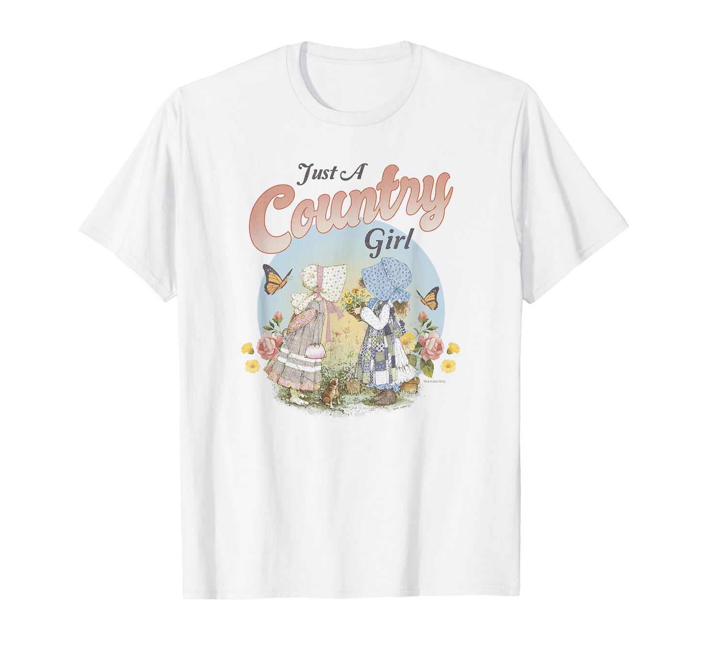 Holly Hobbie Just A County Girl Cute Spring Vintage Logo T-Shirt