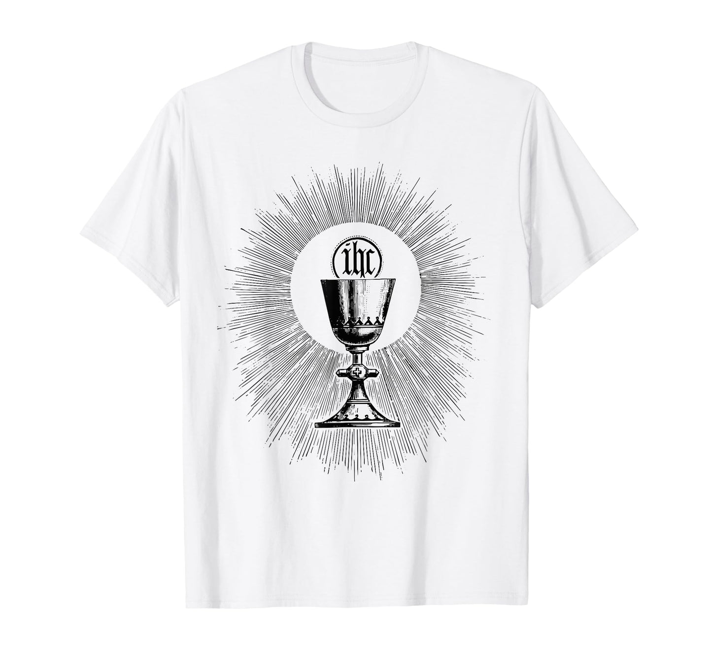 Chalice for Catholic Mass Holy Eucharist First Communion T-Shirt