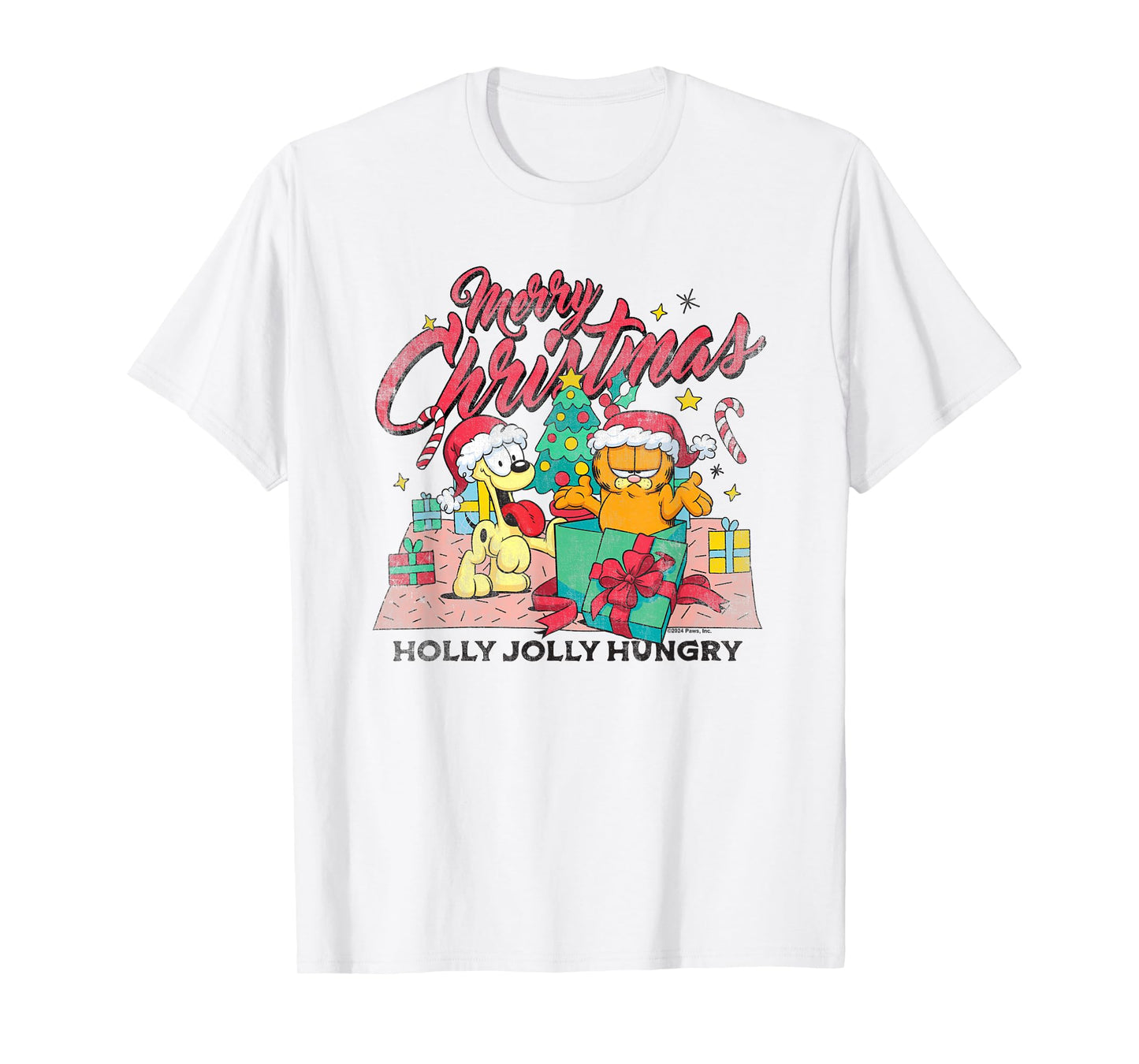 Garfield Merry Christmas T-Shirt