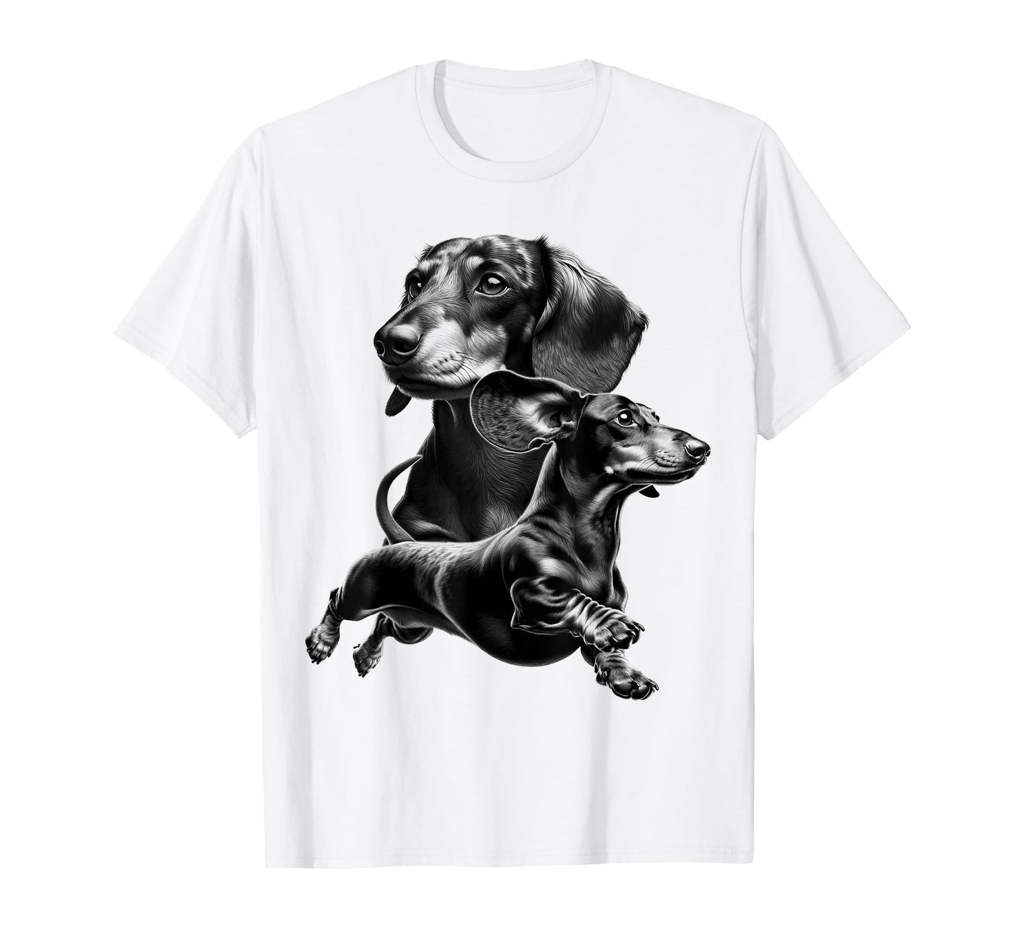 Proud Dachshund as a Cool Portrait T-Shirt