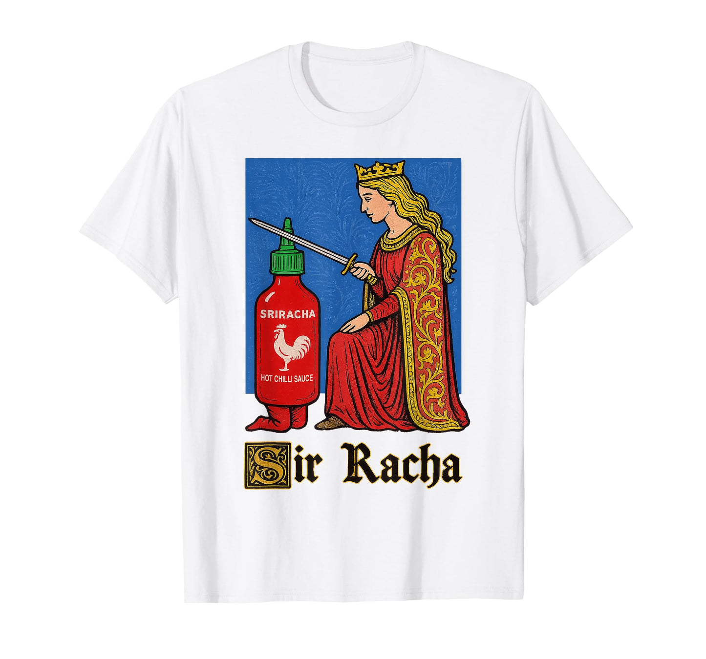 Funny Hot Sauce Art T-Shirt