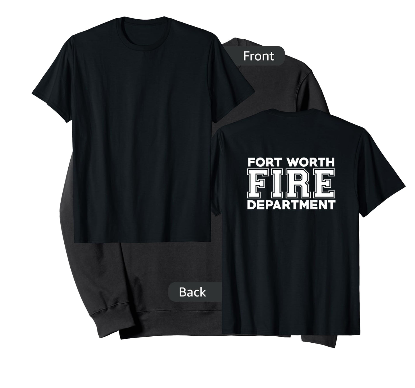 City of Fort Worth Fire Rescue Texas Firefighter T-Shirt T-Shirt
