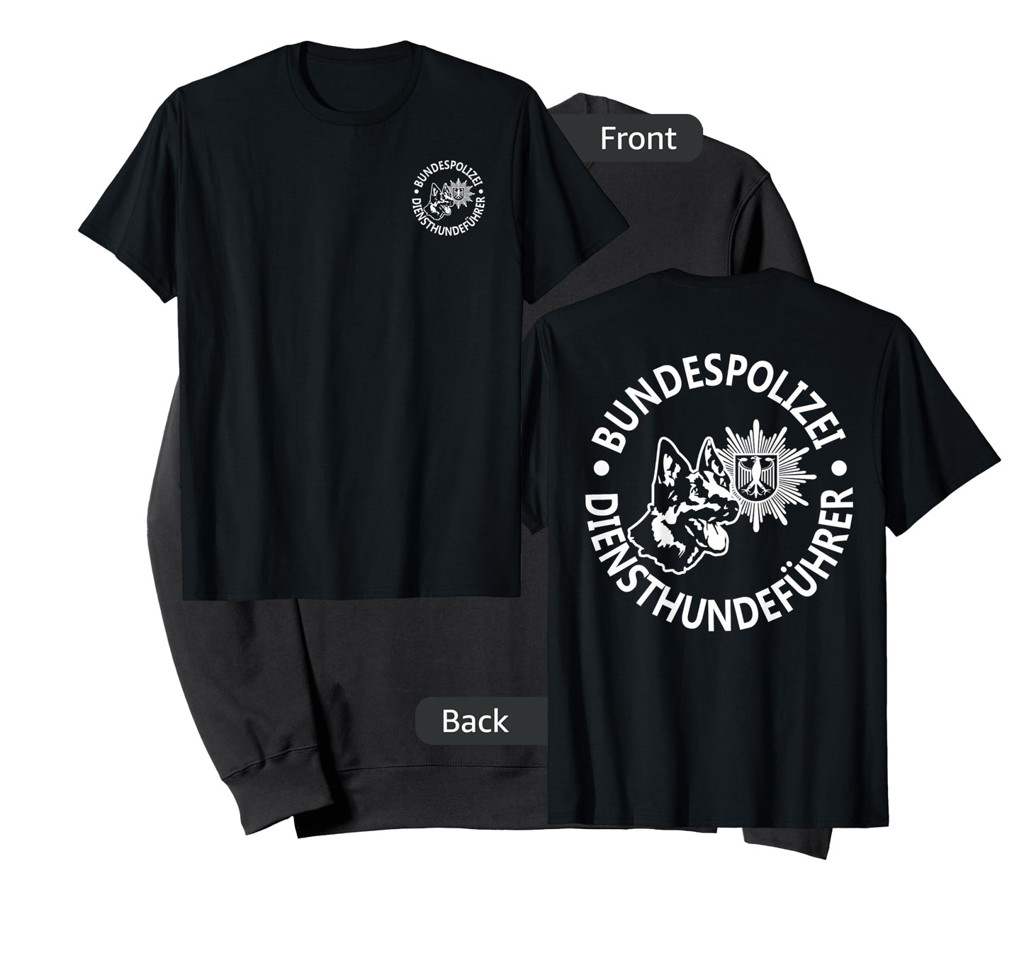 Germany K9 Police Bundespolizei T-shirt T-Shirt