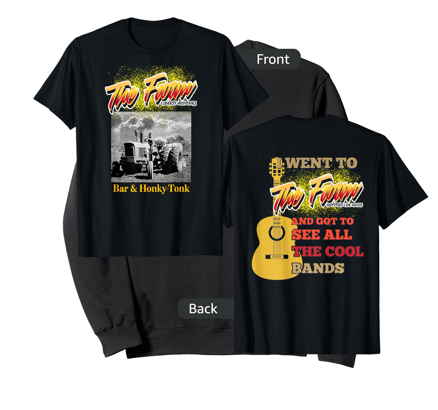 The Farm Liberty Missouri USA Live Music Bar Honky-tonk #3 T-Shirt