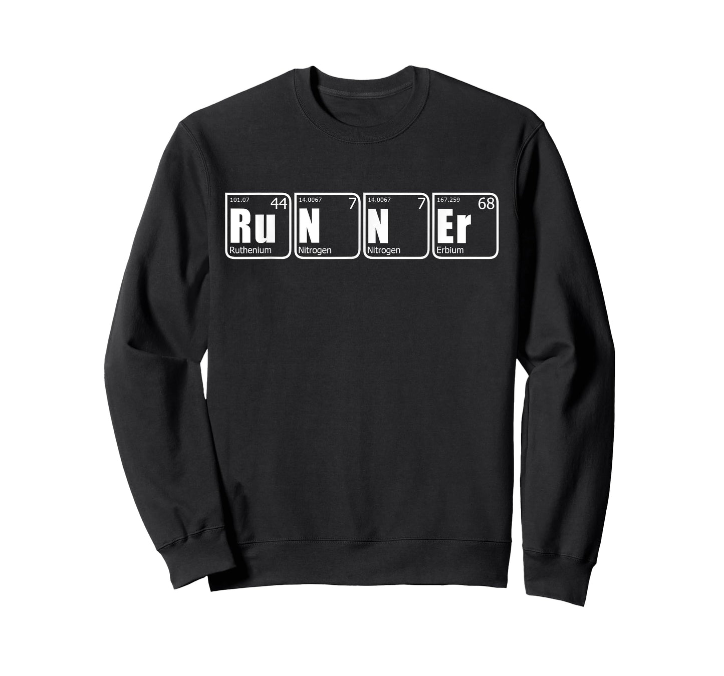 RUNNER Ru N N Er Periodic Table of Elements Science Run Meme T-Shirt