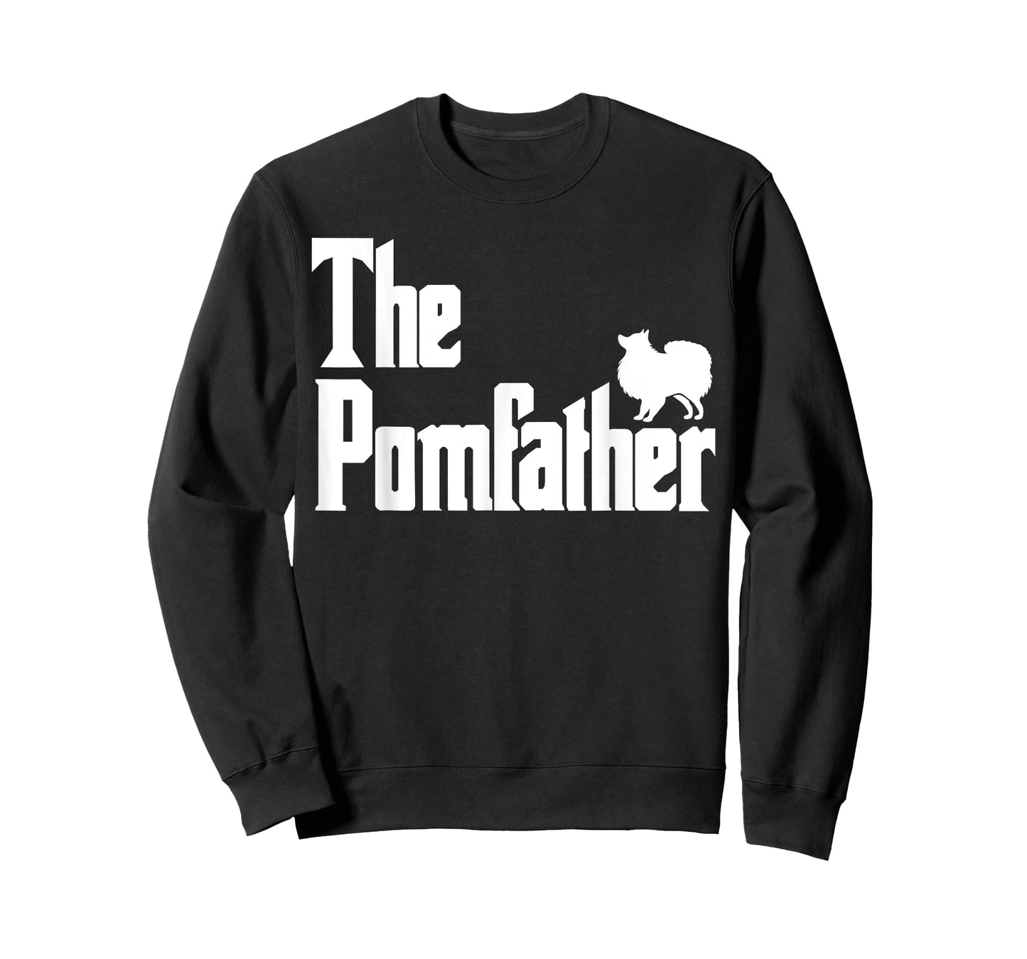 The PomFather Funny Pomeranian Dog Dad Shirt Men Gifts T-Shirt