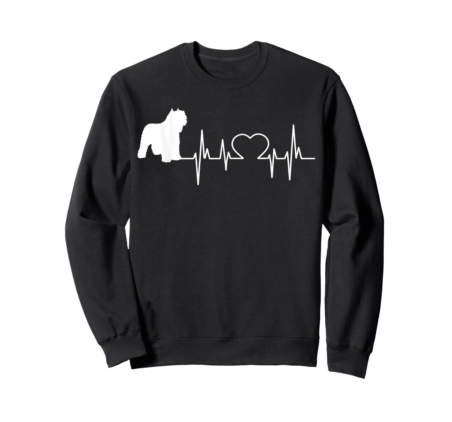 99 Gifts Bouvier des Flandres Love Unisex-Adults Kids Black Cotton Polyester Graphic T-Shirt