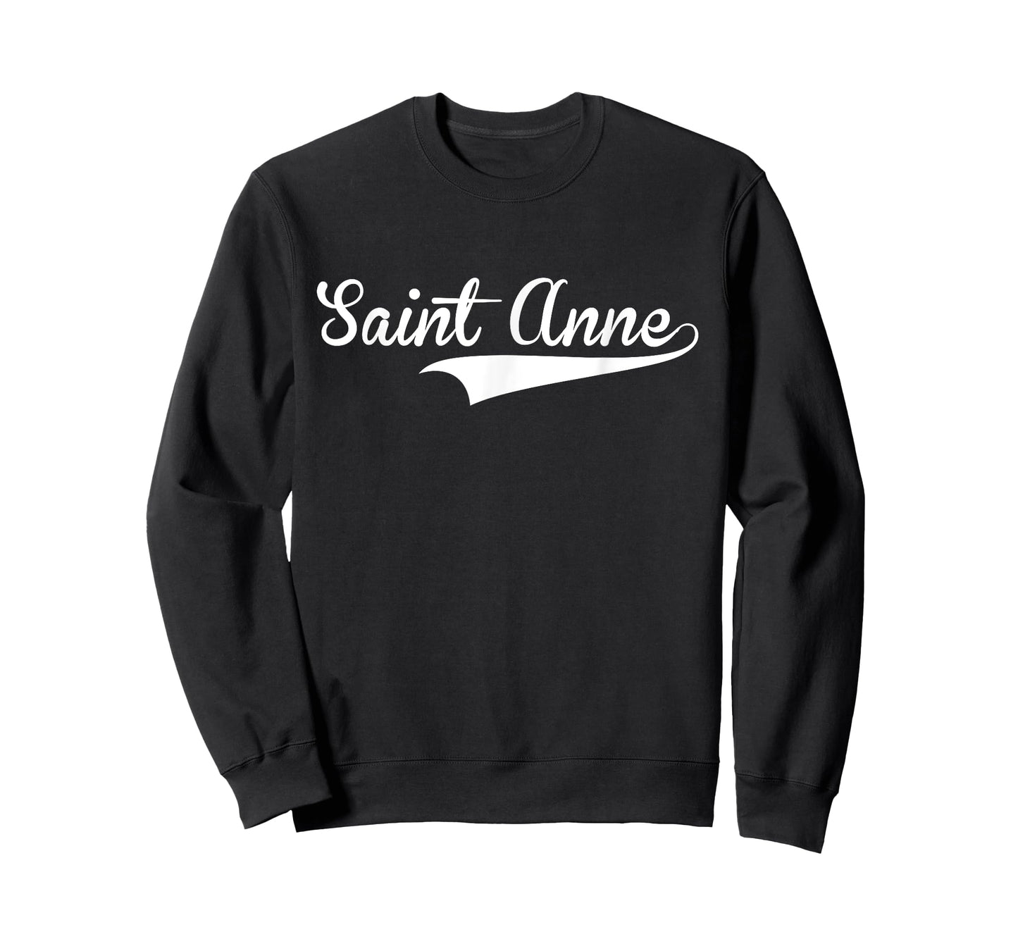 SAINT ANNE Baseball Vintage Retro Font T-Shirt
