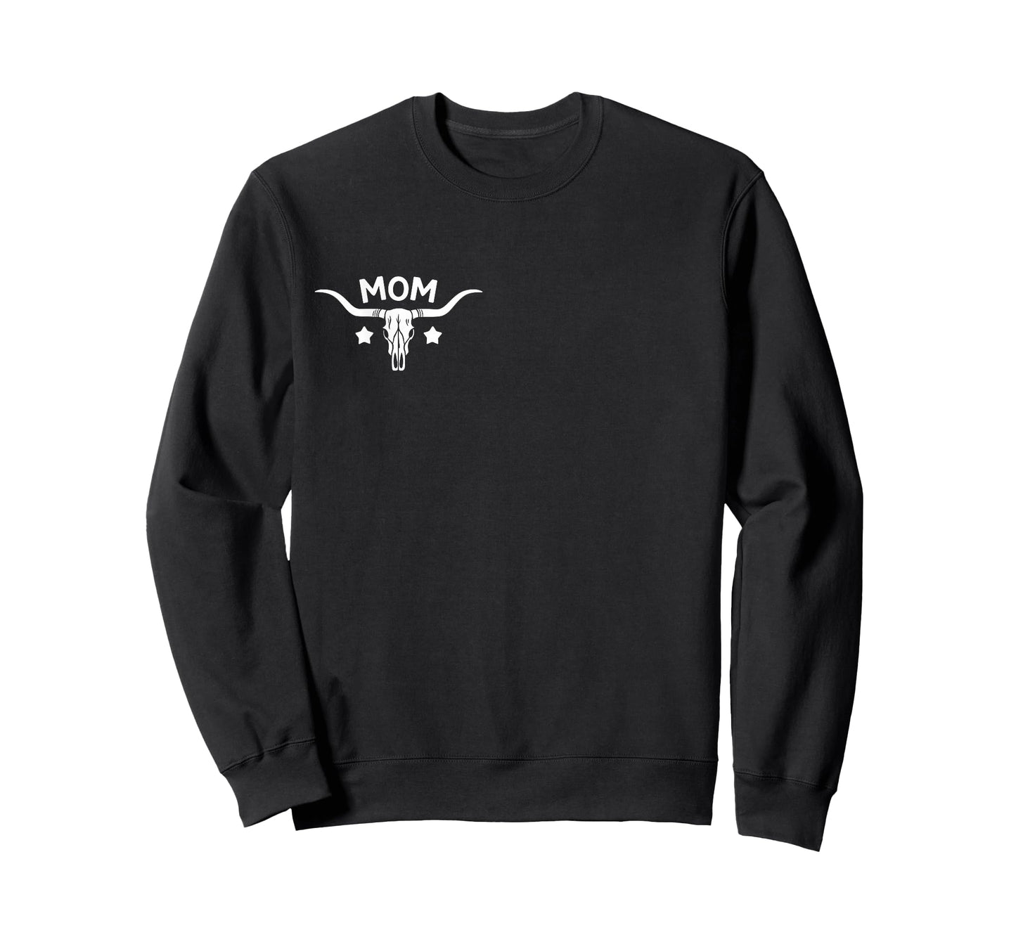 Western Rodeo Longhorn Mom Design T-Shirt
