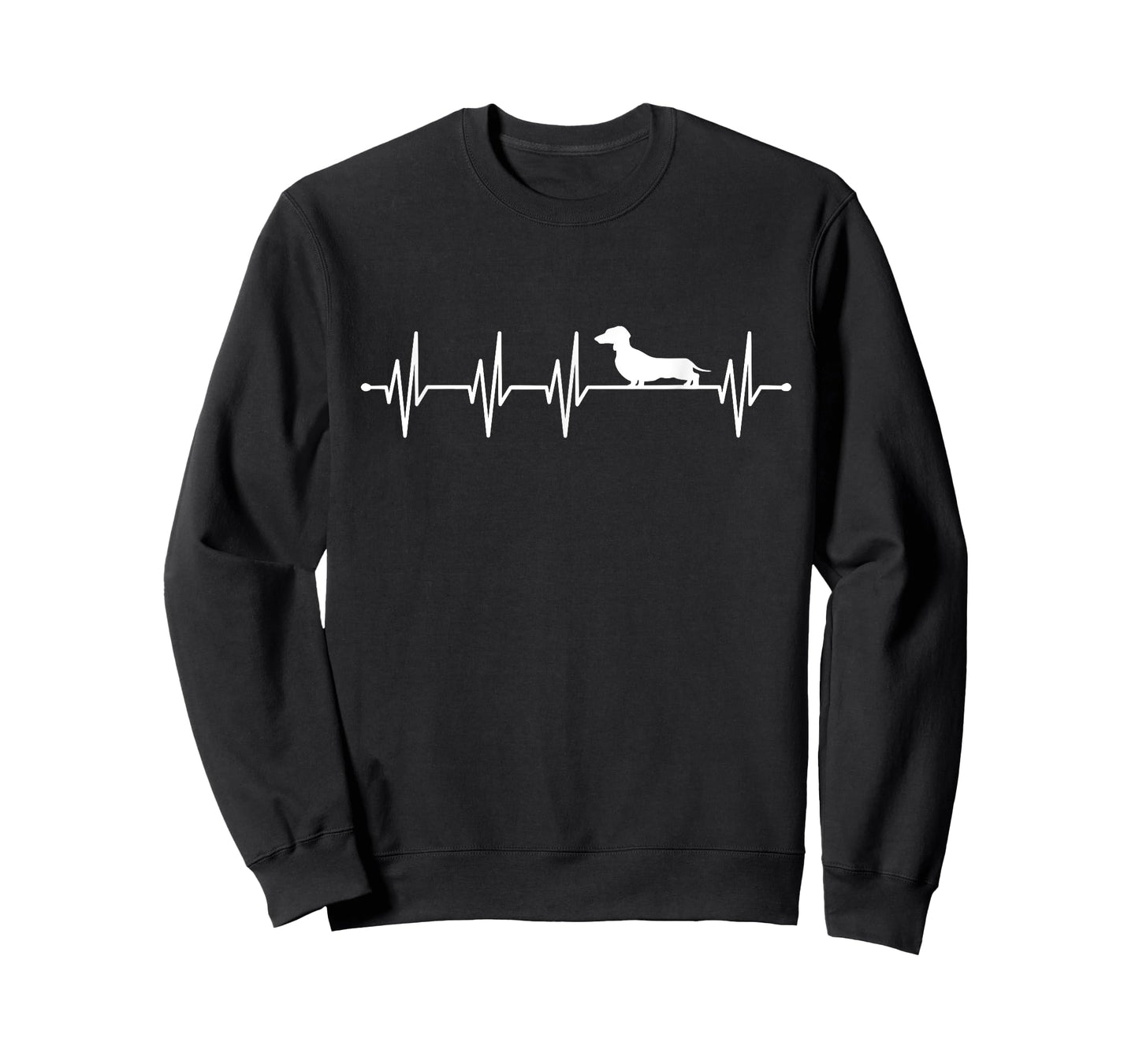 Heartbeat Heart Rate Dachshund Teckel for Men Women T-Shirt