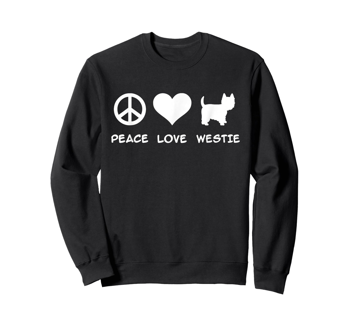 Peace, Love, Westie T-Shirt
