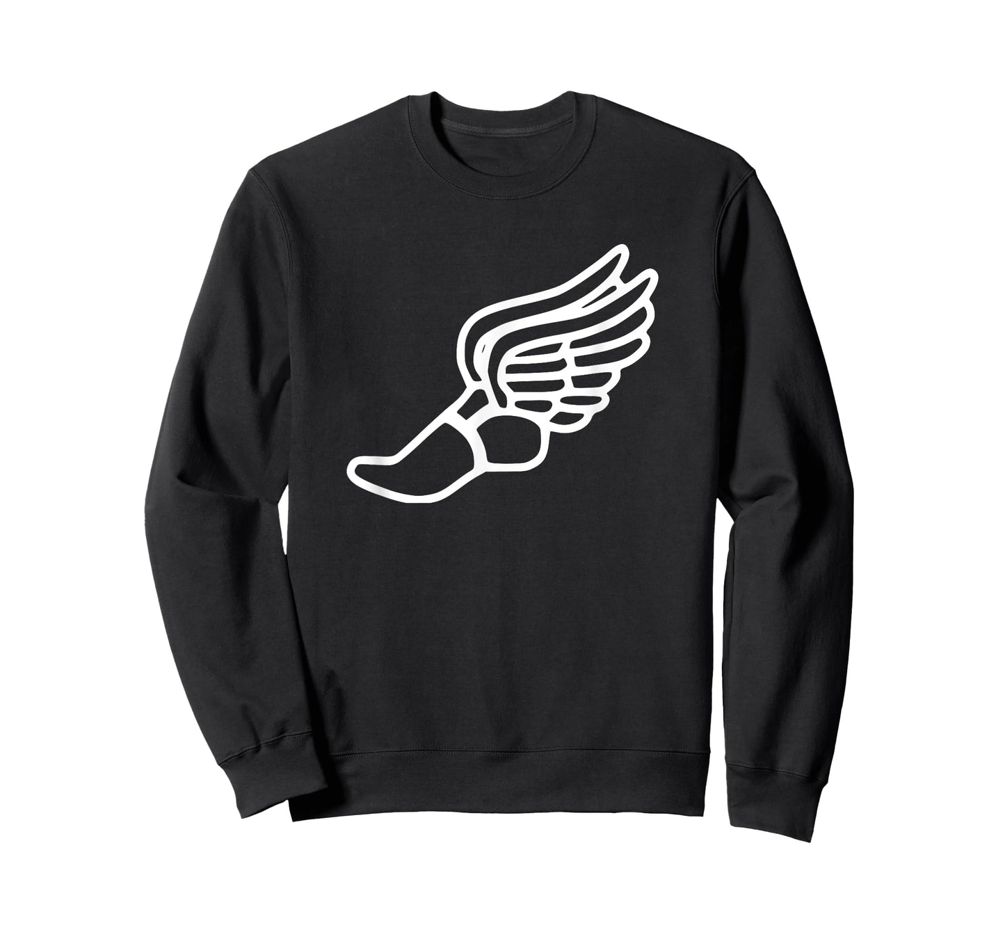Running Shoe With Wings Track And Field Sneaker T-Shirt T-Shirt