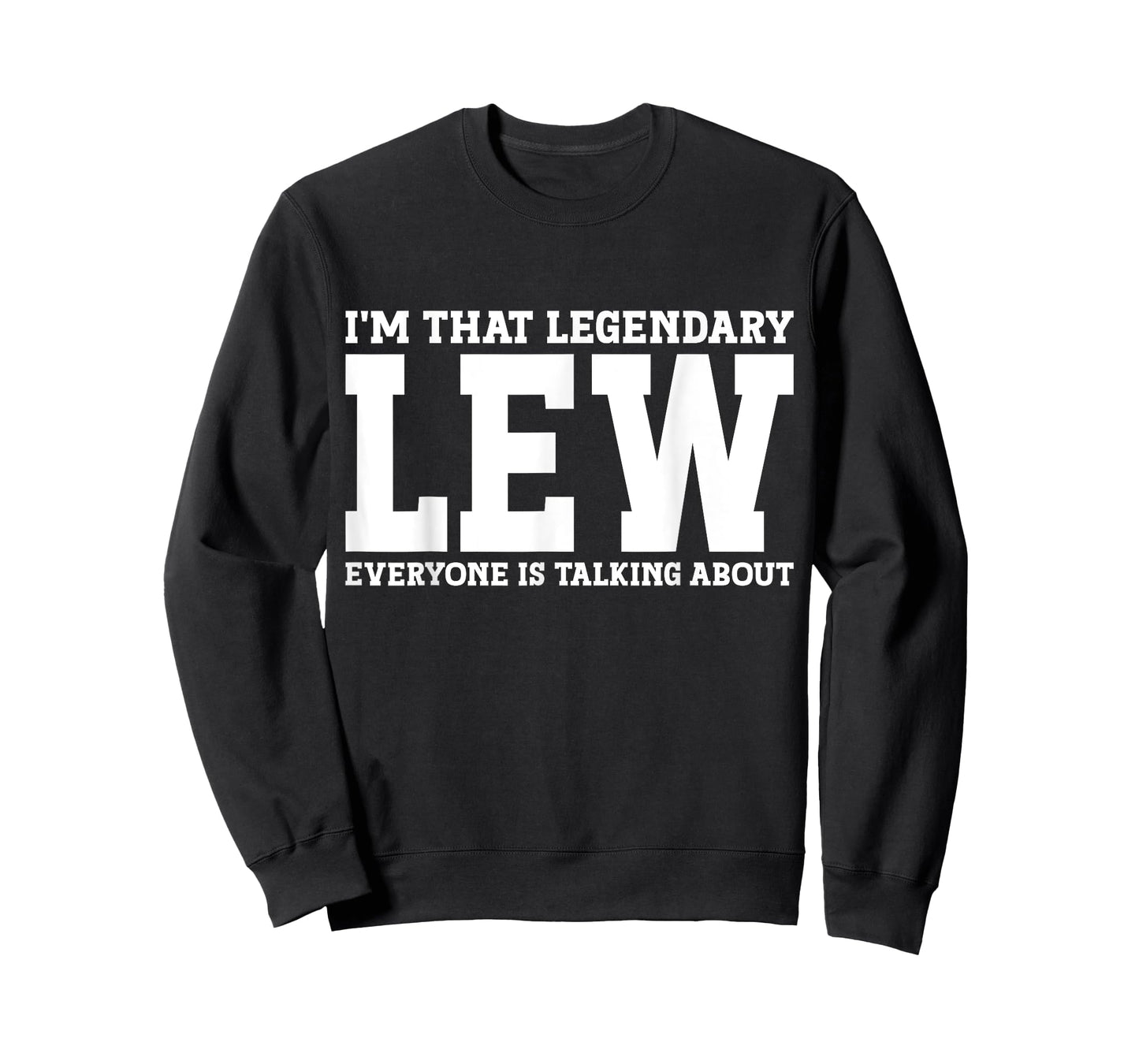 Lew Surname Funny Team Family Last Name Lew T-Shirt