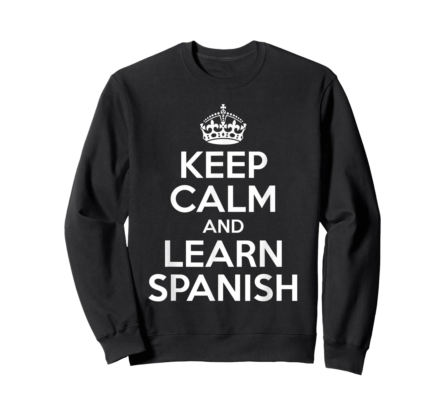 Keep Calm And Learn Spanish T-Shirt For Bilinguals