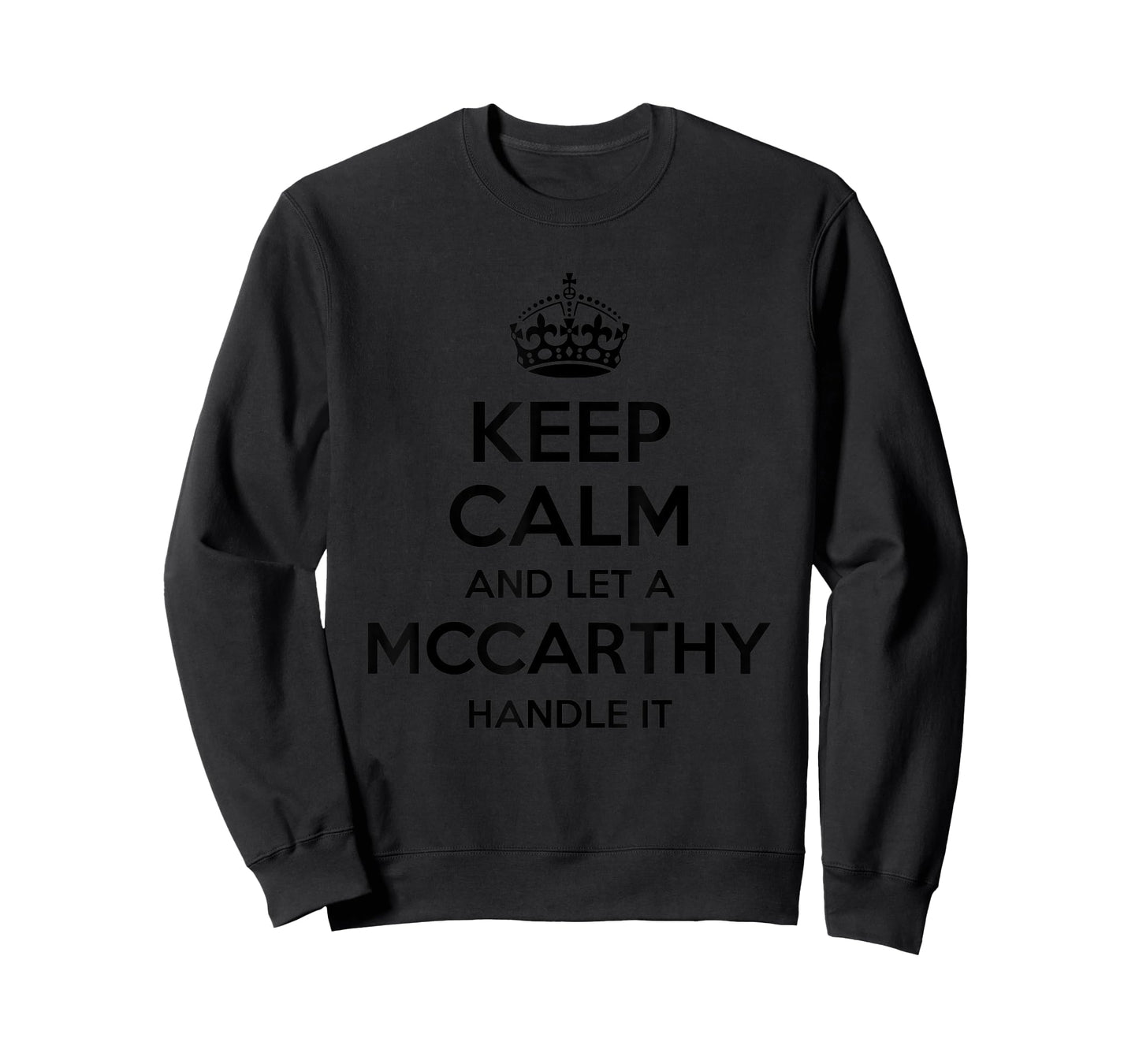 MCCARTHY Funny Surname Family Tree Birthday Reunion Gift T-Shirt