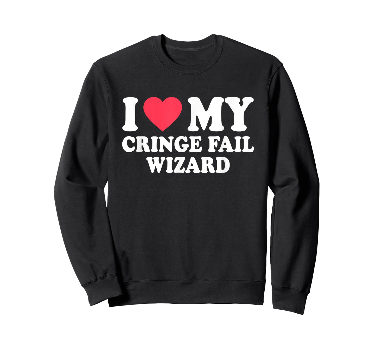 I Love My Cringe Fail Wizard Funny Design T-Shirt