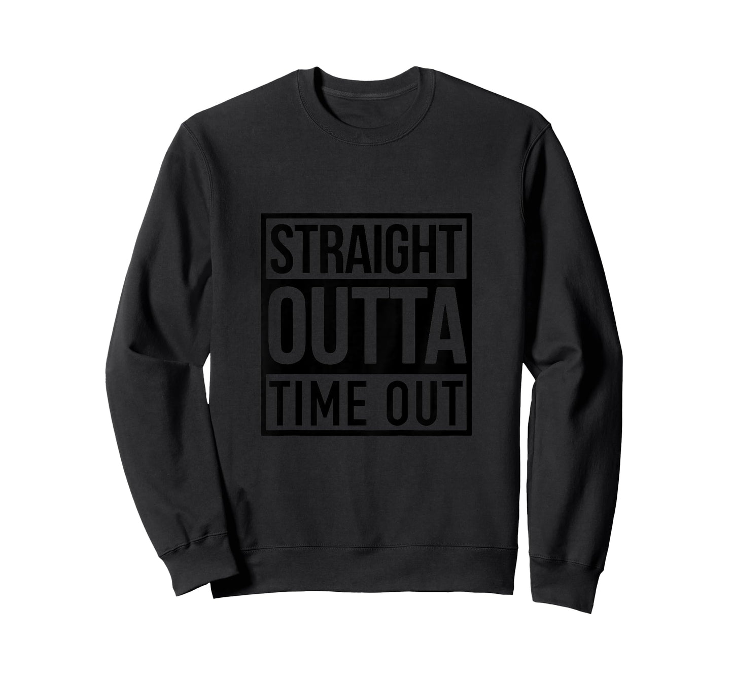 Kids Straight Outta Timeout Toddler Childs Youth T-Shirt