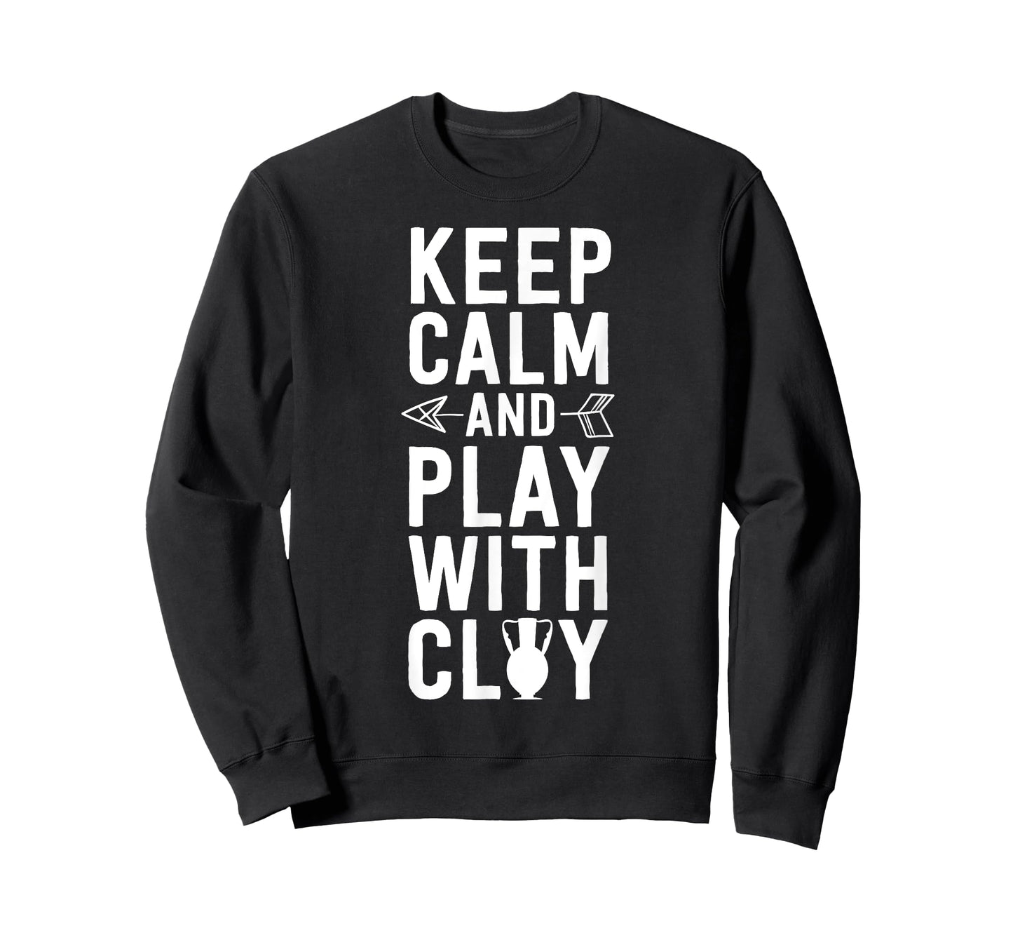 Funny Pottery Shirt for Women Keep Calm and Play With Clay T-Shirt