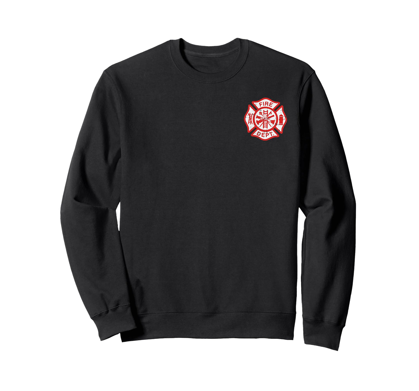 Fire Dept Logo Hero Halloween Firefighter Fireman Men Kids T-Shirt