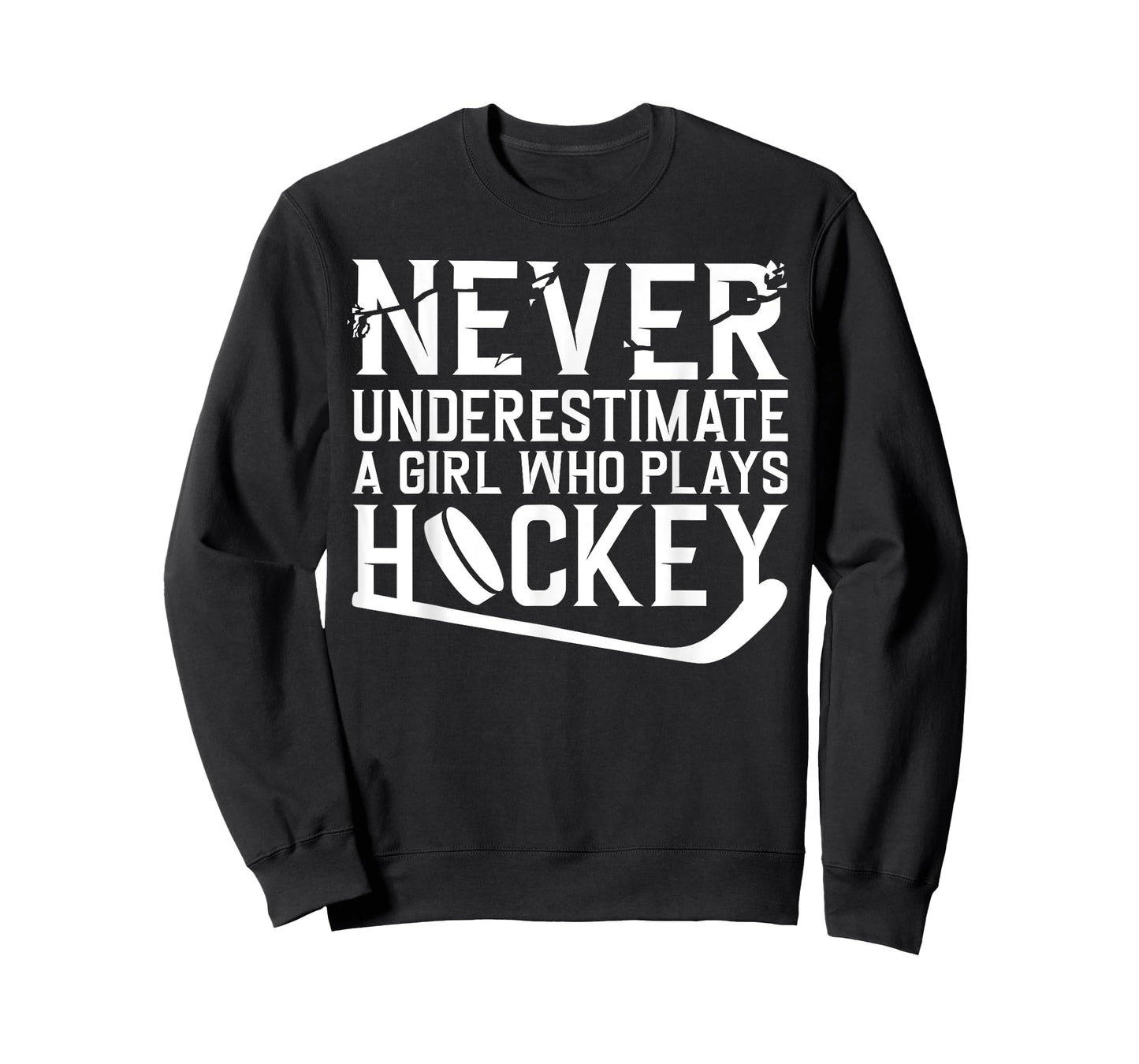Funny Hockey For Women Girls Ice Hockey Player Hockey Lovers T-Shirt