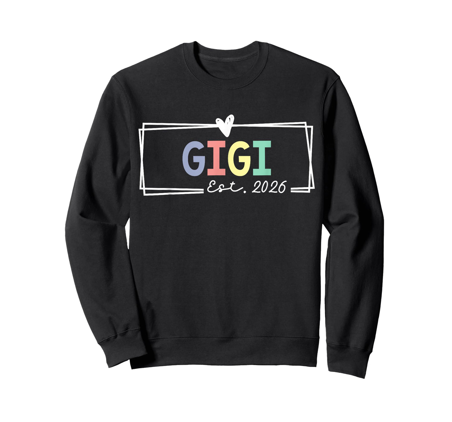 Gigi Est 2026 Promoted To Grandma 2026 For Grandmother T-Shirt