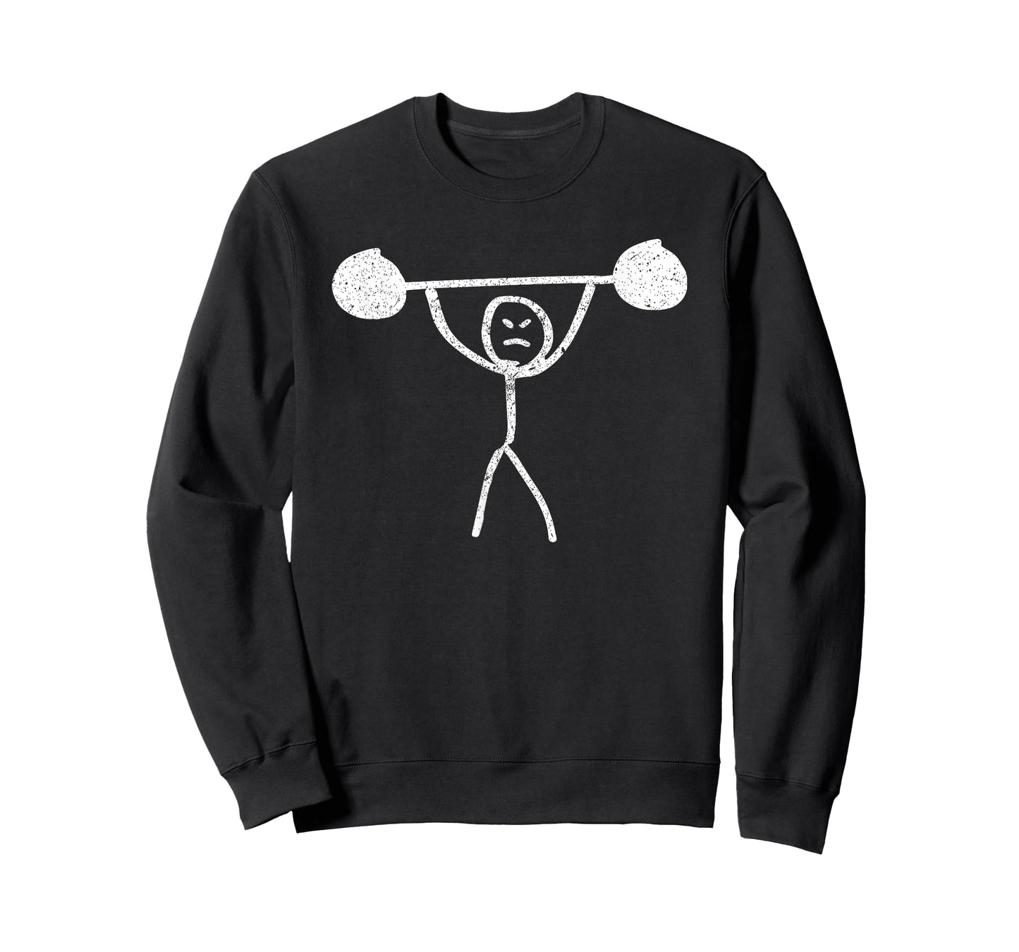 Gym Funny Fitness Stickman Weight Lifting Squat Men Women T-Shirt