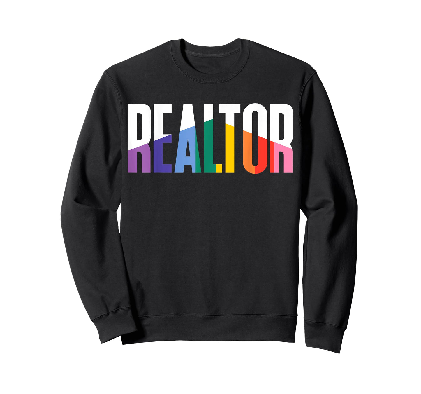 Gay Pride Realtor Rainbow Flag Lesbian Realtor Equality T-Shirt