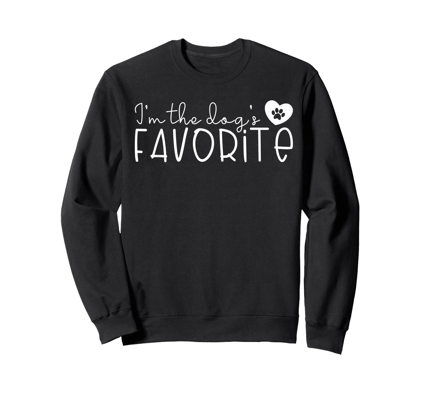 I'm the Dog's Favorite Cute Dog Mom Dad Pet Lover Men Women Kids T-Shirt