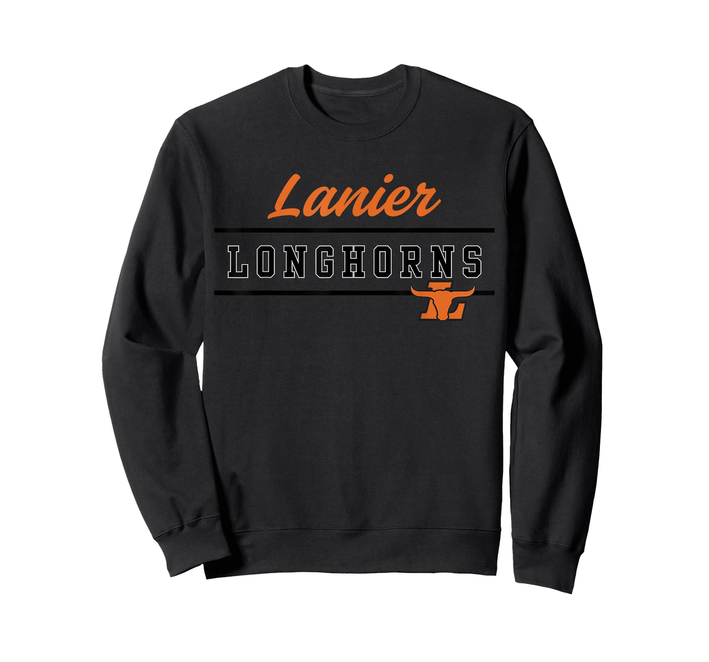 Lanier High School Longhorns Lined Up T-Shirt