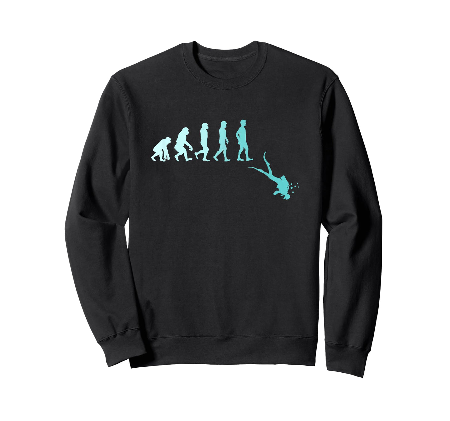 Scuba Diving T-Shirt Evolution of Scuba Diver T-Shirt