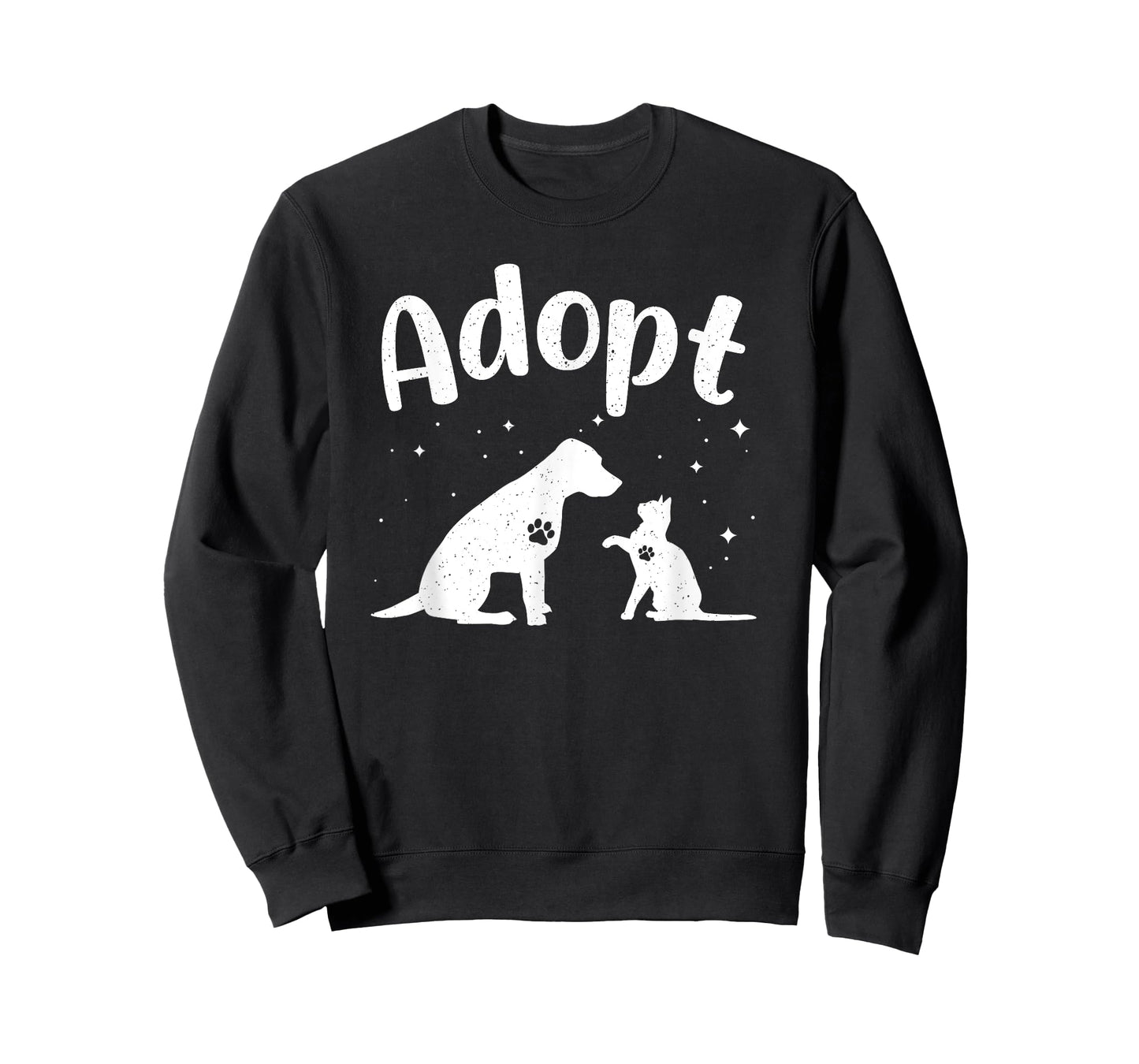Dog Adopt Art For Men Women Cat Rescue Pet Animal Adoption T-Shirt