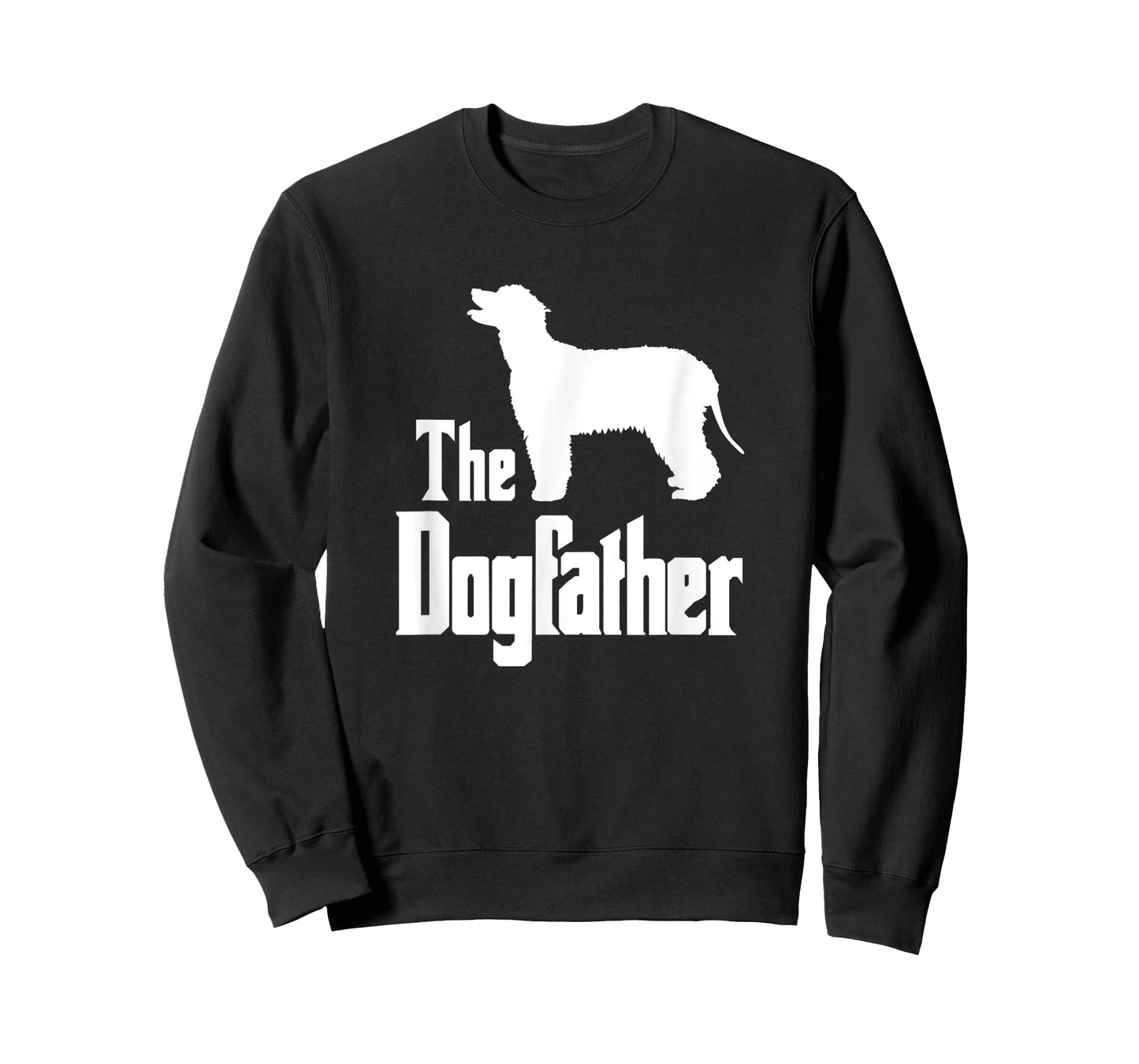 The Dogfather - funny dog gift, funny Irish Water Spaniel T-Shirt