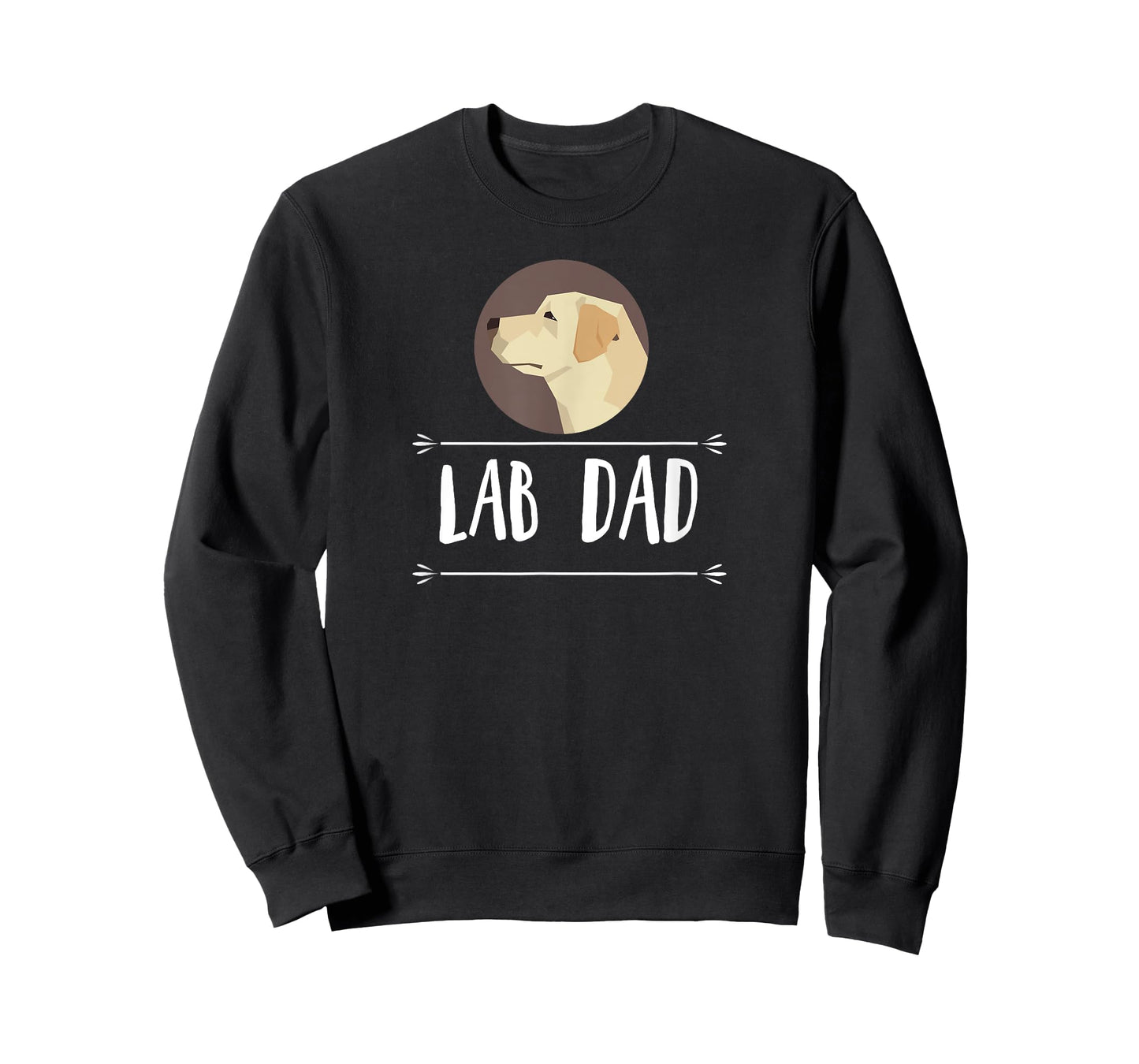Lab Dad! Yellow Labrador Retriever Dog Gift Men Women Girls Kids T-Shirt