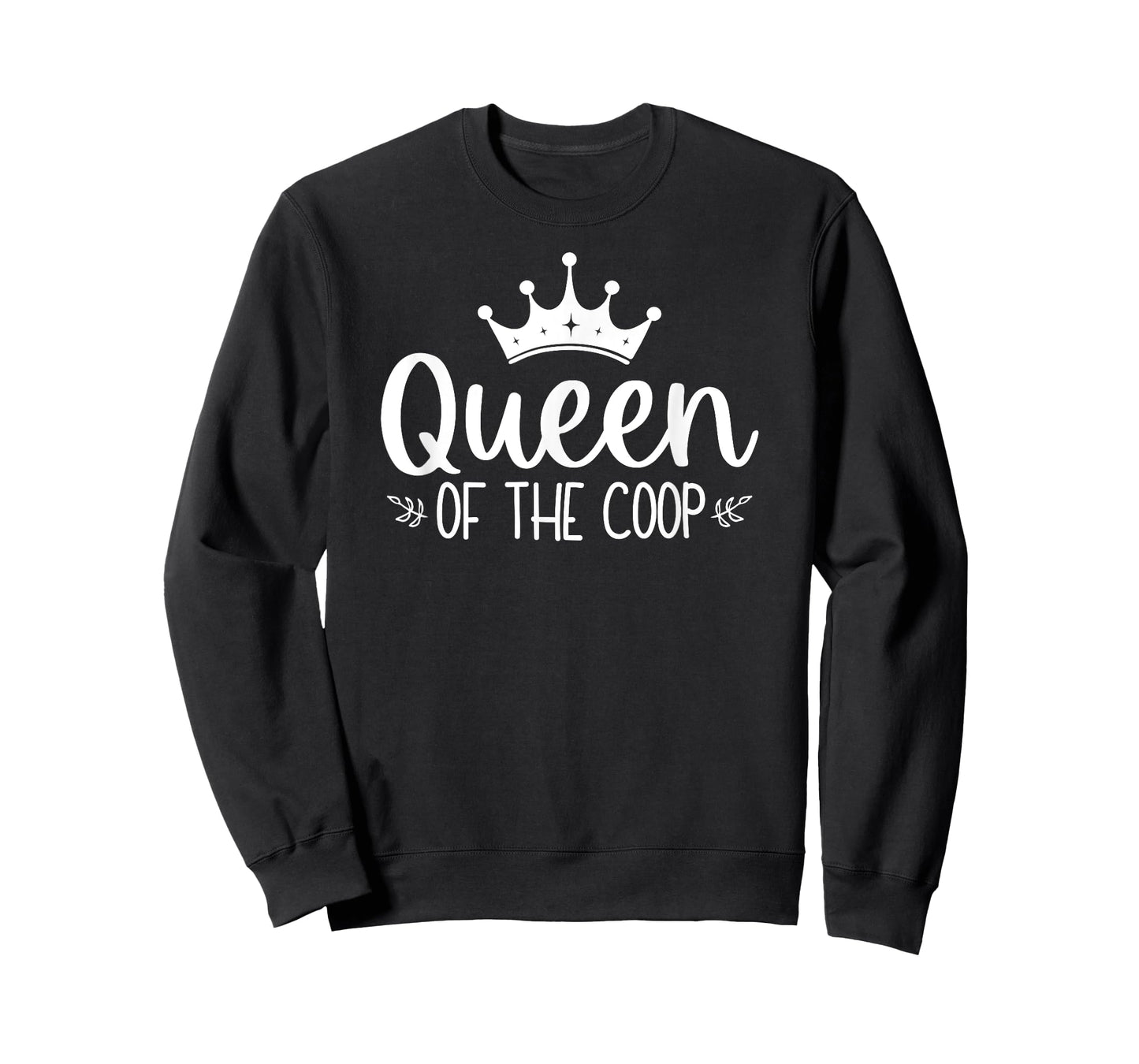 Queen Of The Coop Funny Chicken Lady Farm Girl T-Shirt