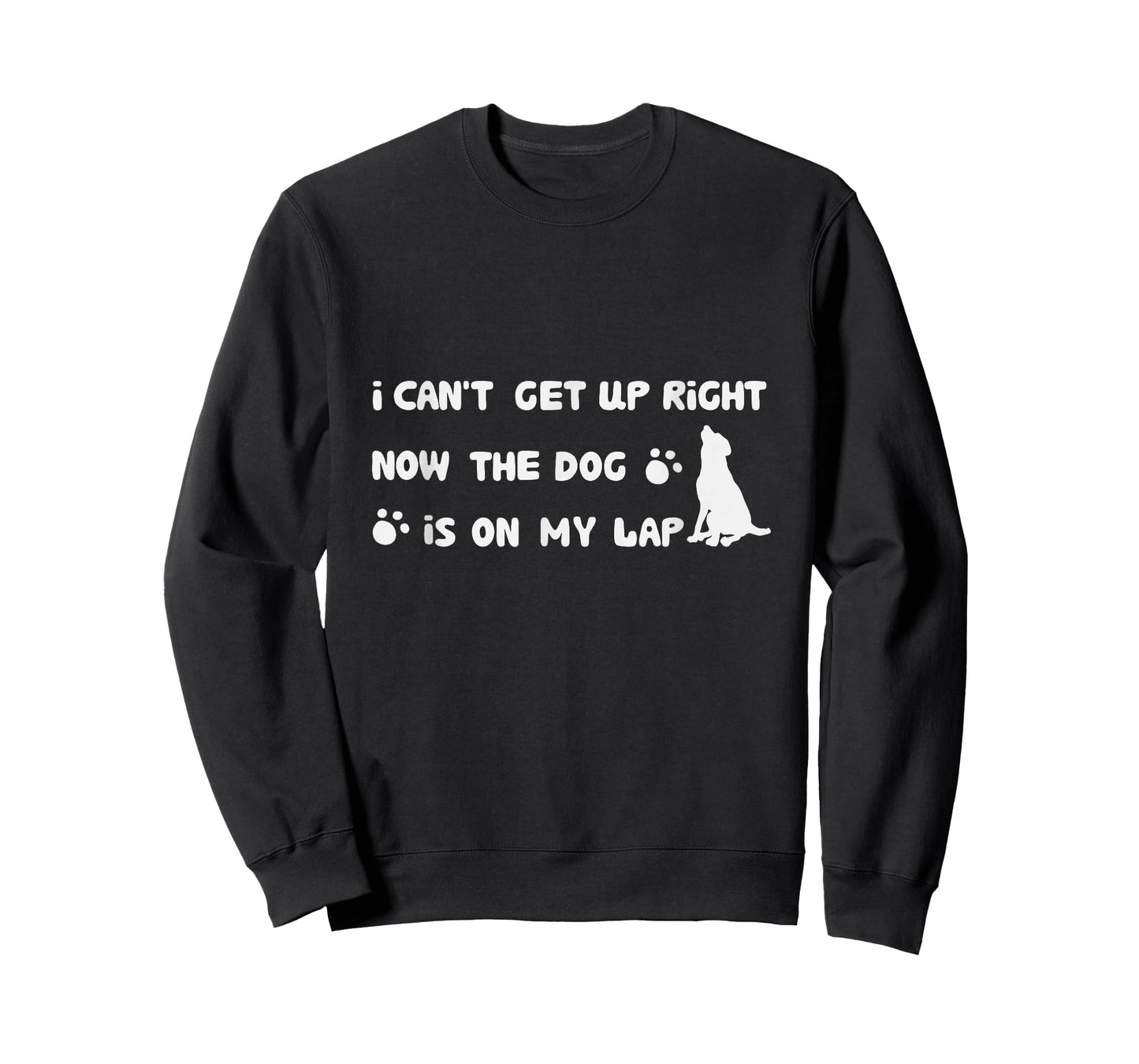 I Can’t Get Up Right Now The Dog Is On My Lap Dog Lovers T-Shirt for Men Women Girls Kids